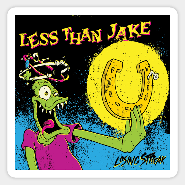 Less Than Jake American Ska Punk Sticker by KingCrafter